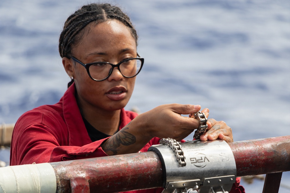USS Portland Sailors and Marines Conduct Routine Operations
