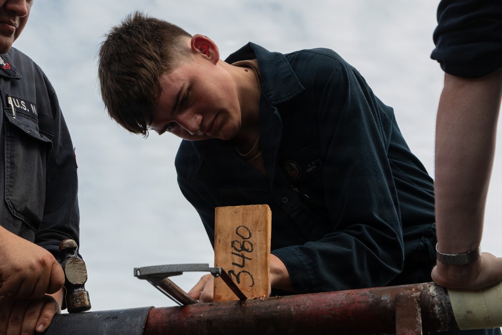USS Portland Sailors and Marines Conduct Routine Operations