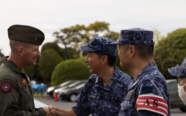 Brig. Gen. Doran’s first visit to MCAS Iwakuni