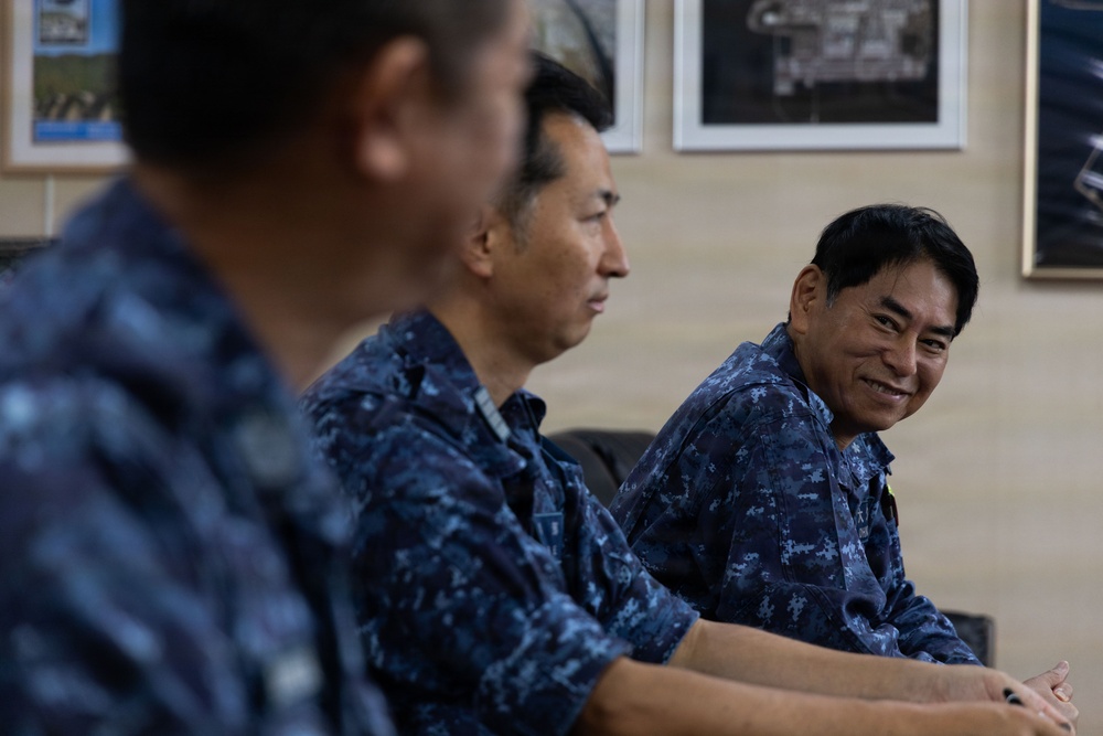 Brig. Gen. Doran’s first visit to MCAS Iwakuni