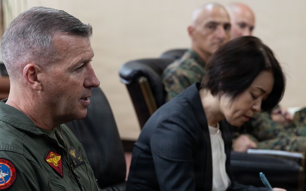 Brig. Gen. Doran’s first visit to MCAS Iwakuni