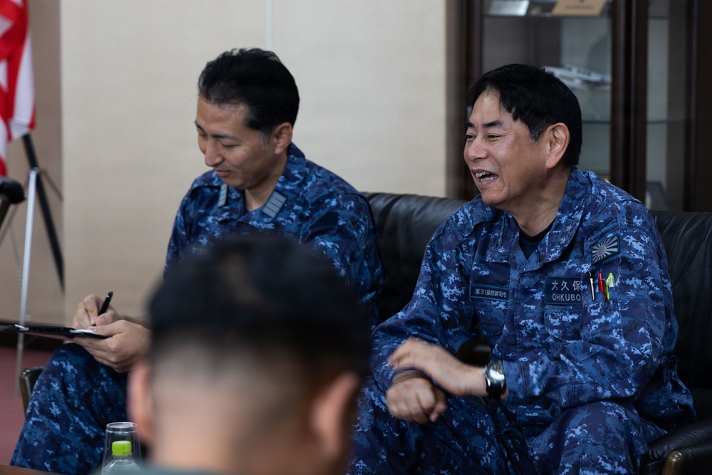 Brig. Gen. Doran’s first visit to MCAS Iwakuni