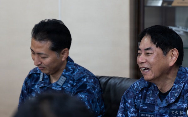 Brig. Gen. Doran’s first visit to MCAS Iwakuni