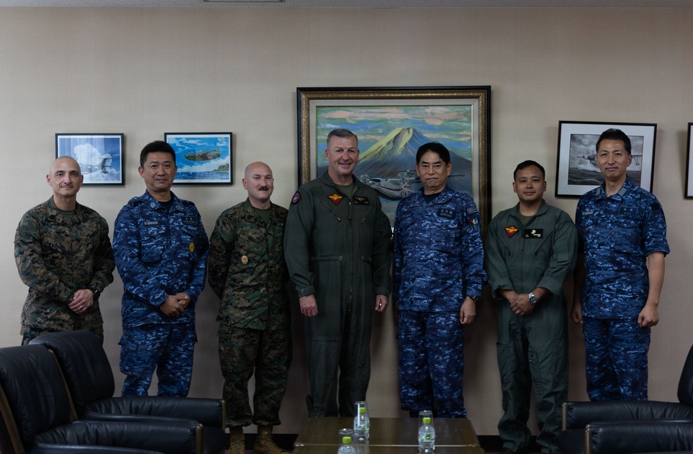 Brig. Gen. Doran’s first visit to MCAS Iwakuni