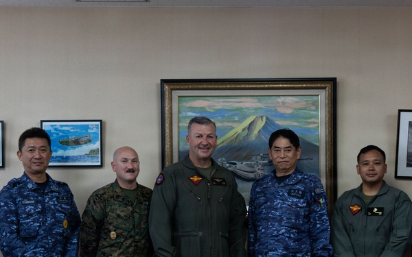 Brig. Gen. Doran’s first visit to MCAS Iwakuni