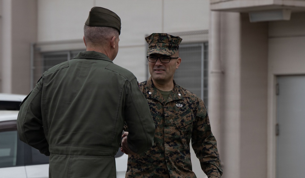 Brig. Gen. Doran’s first visit to MCAS Iwakuni