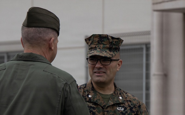 Brig. Gen. Doran’s first visit to MCAS Iwakuni