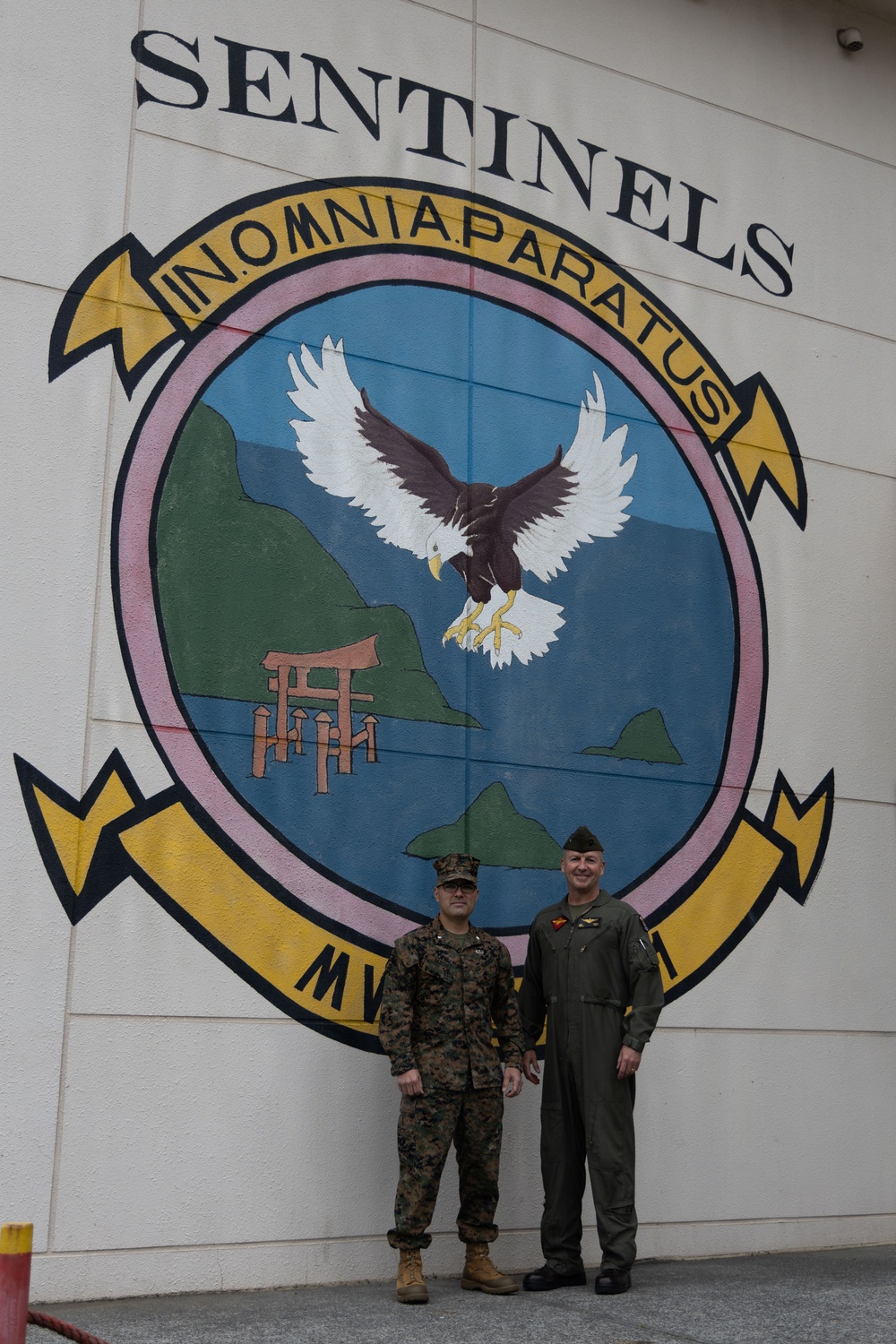 Brig. Gen. Doran’s first visit to MCAS Iwakuni