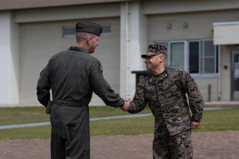 Brig. Gen. Doran’s first visit to MCAS Iwakuni