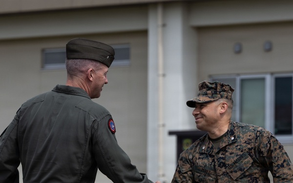 Brig. Gen. Doran’s first visit to MCAS Iwakuni