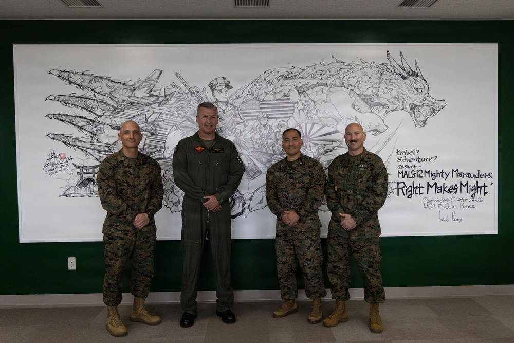 Brig. Gen. Doran’s first visit to MCAS Iwakuni