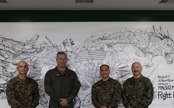 Brig. Gen. Doran’s first visit to MCAS Iwakuni