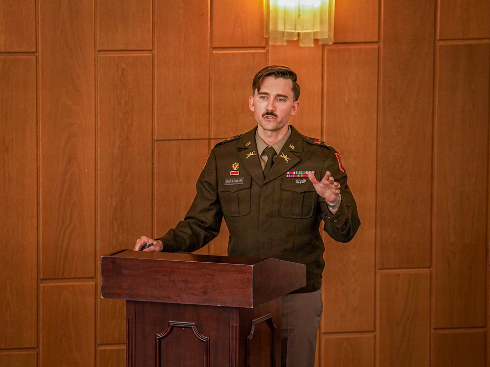 10th AAMDC MAJ Watkins Promotion