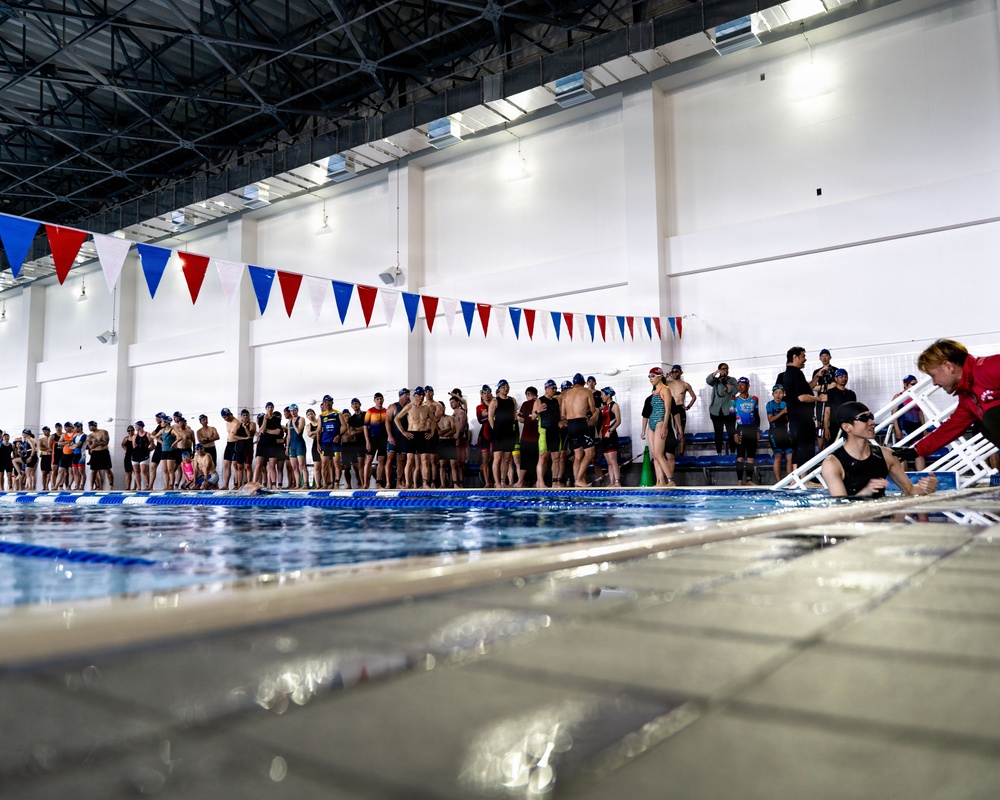 MCAS Iwakuni hosts their 37th annual triathlon.