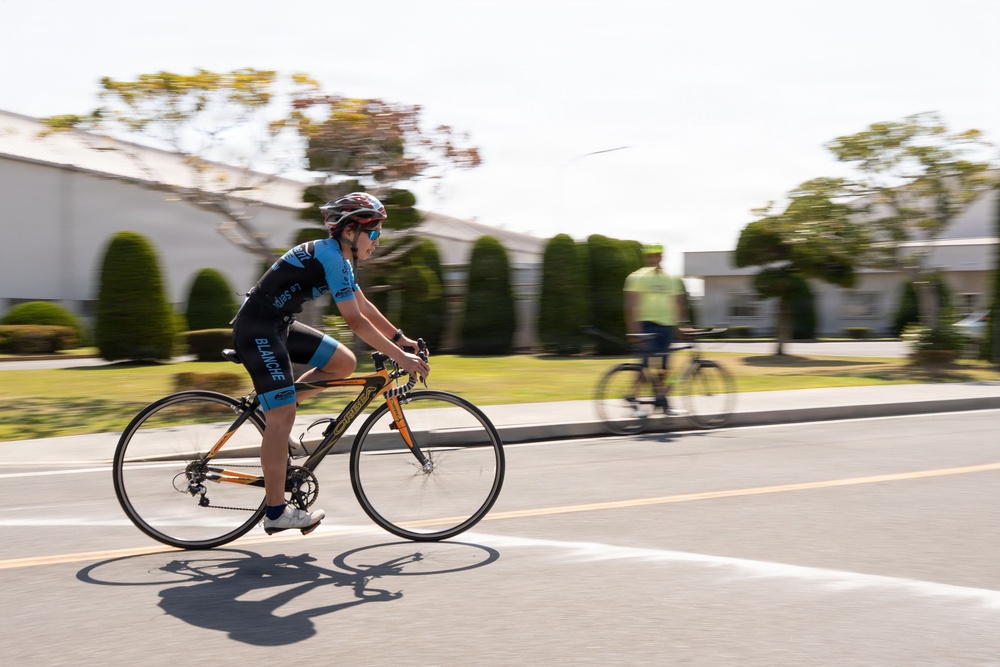 MCAS Iwakuni hosts their 37th annual triathlon.
