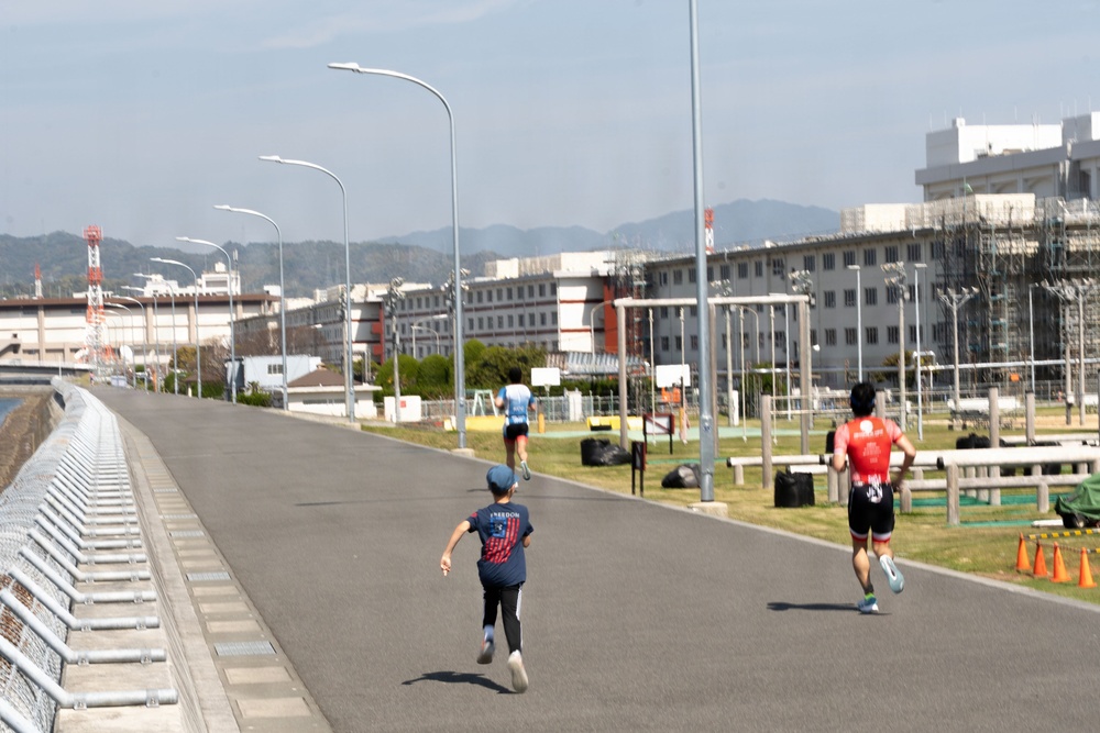 MCAS Iwakuni hosts their 37th annual triathlon.