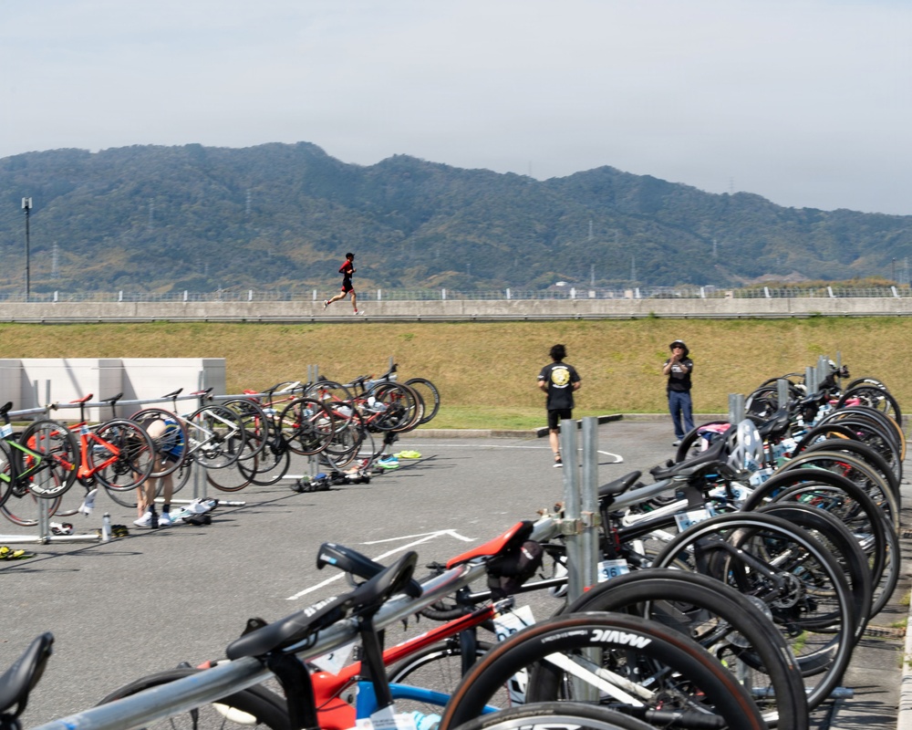 MCAS Iwakuni hosts their 37th annual triathlon.