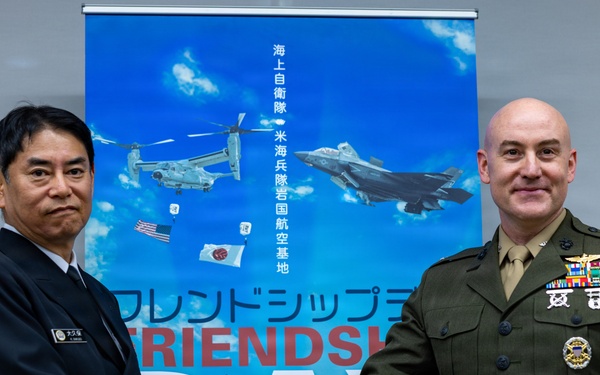 MCAS Iwakuni Commanding Officer and FAW-31 Commander attend the Friendship Day 26 Press Conference