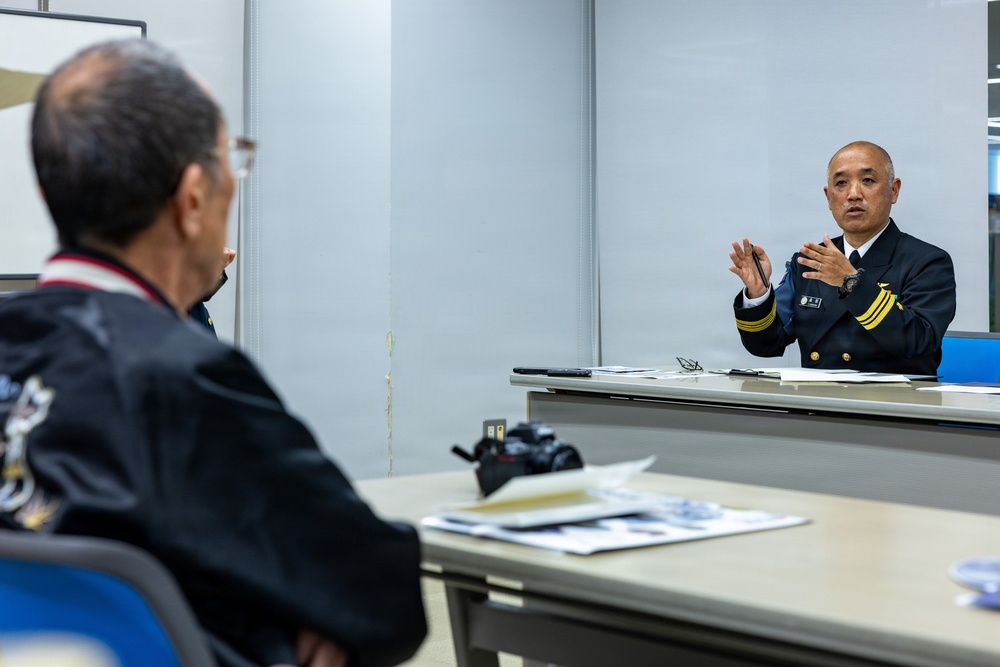 MCAS Iwakuni Commanding Officer and FAW-31 Commander attend the Friendship Day 26 Press Conference