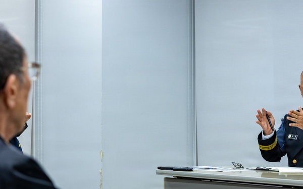 MCAS Iwakuni Commanding Officer and FAW-31 Commander attend the Friendship Day 26 Press Conference