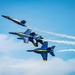 The Blue Angels perform at Cocoa Beach