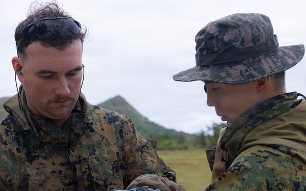 Communication Strategy and Operation Marines participate in field training exercise