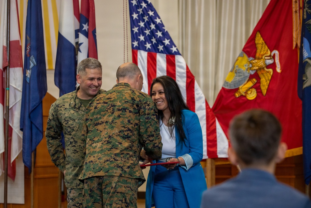 Capt. Piller retirement ceremony