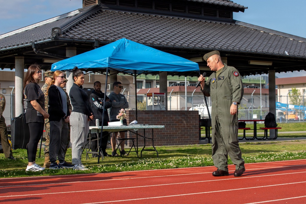 MCAS Iwakuni comes together for the You Are Not Alone 24-hour walk