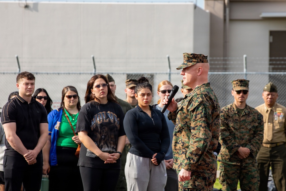 MCAS Iwakuni comes together for the You Are Not Alone 24-hour walk