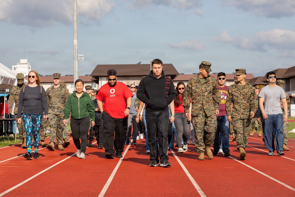 MCAS Iwakuni comes together for the You Are Not Alone 24-hour walk