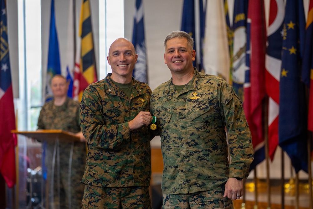 Capt. Piller retirement ceremony