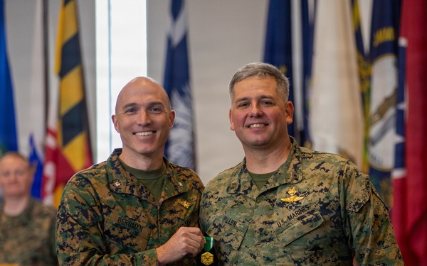 Capt. Piller retirement ceremony