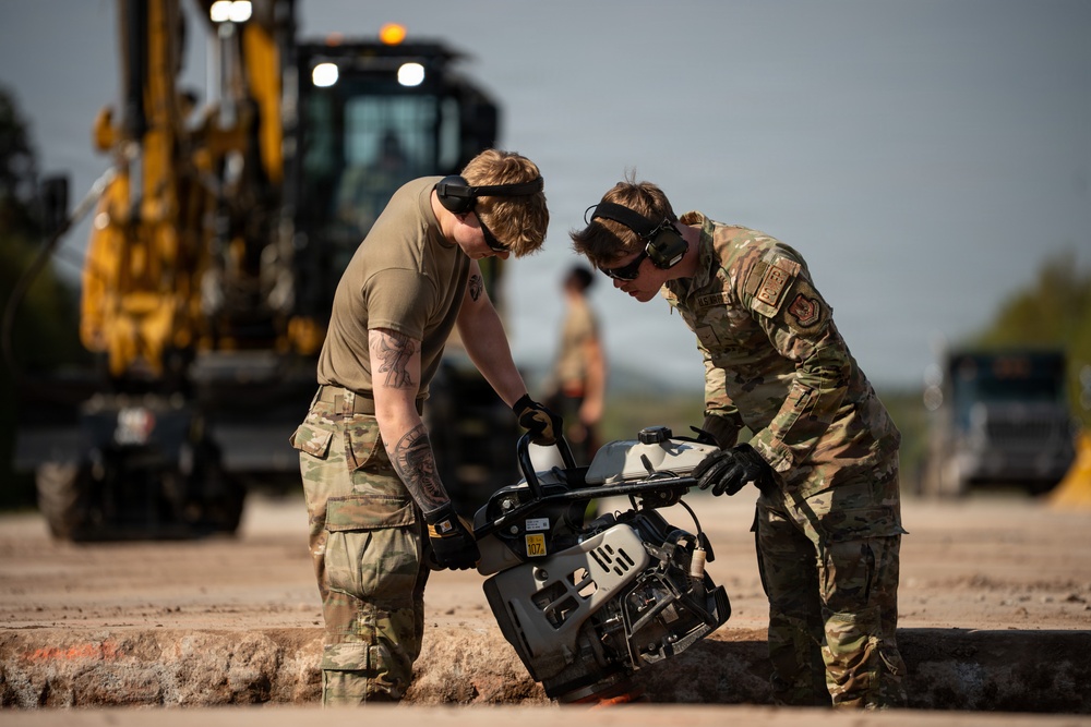 86th CEG improve proficiency with Rapid Airfield Deployment Readiness training
