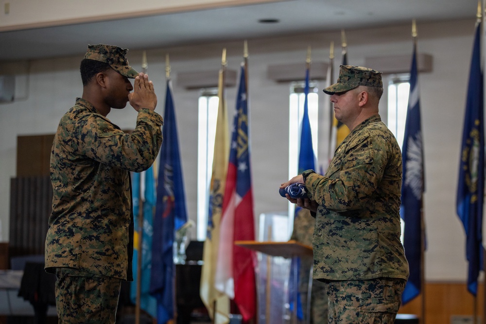 Capt. Piller retirement ceremony