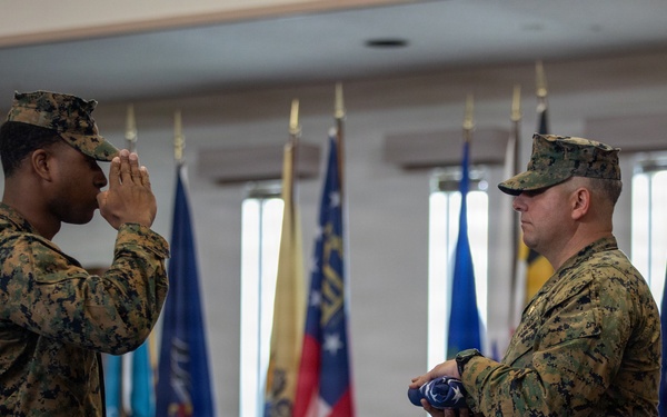 Capt. Piller retirement ceremony