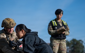 86th MDG conduct a MASCAL joint exercise