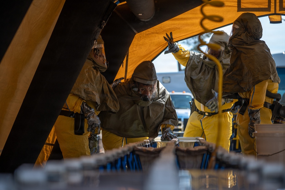 86th MDG conduct a MASCAL joint exercise