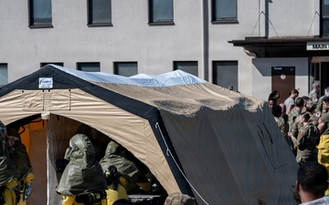 86th MDG conduct a MASCAL joint exercise