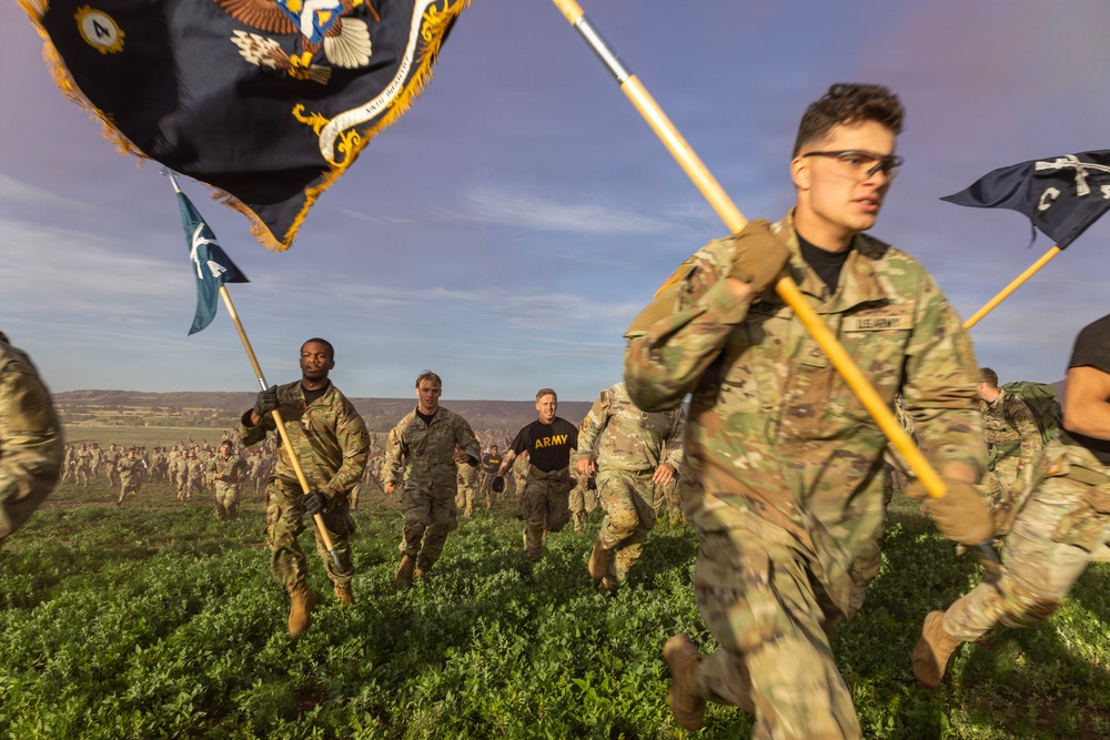 4th Infantry Division Physical Training Competition Commemorating the Battle of Kamdesh