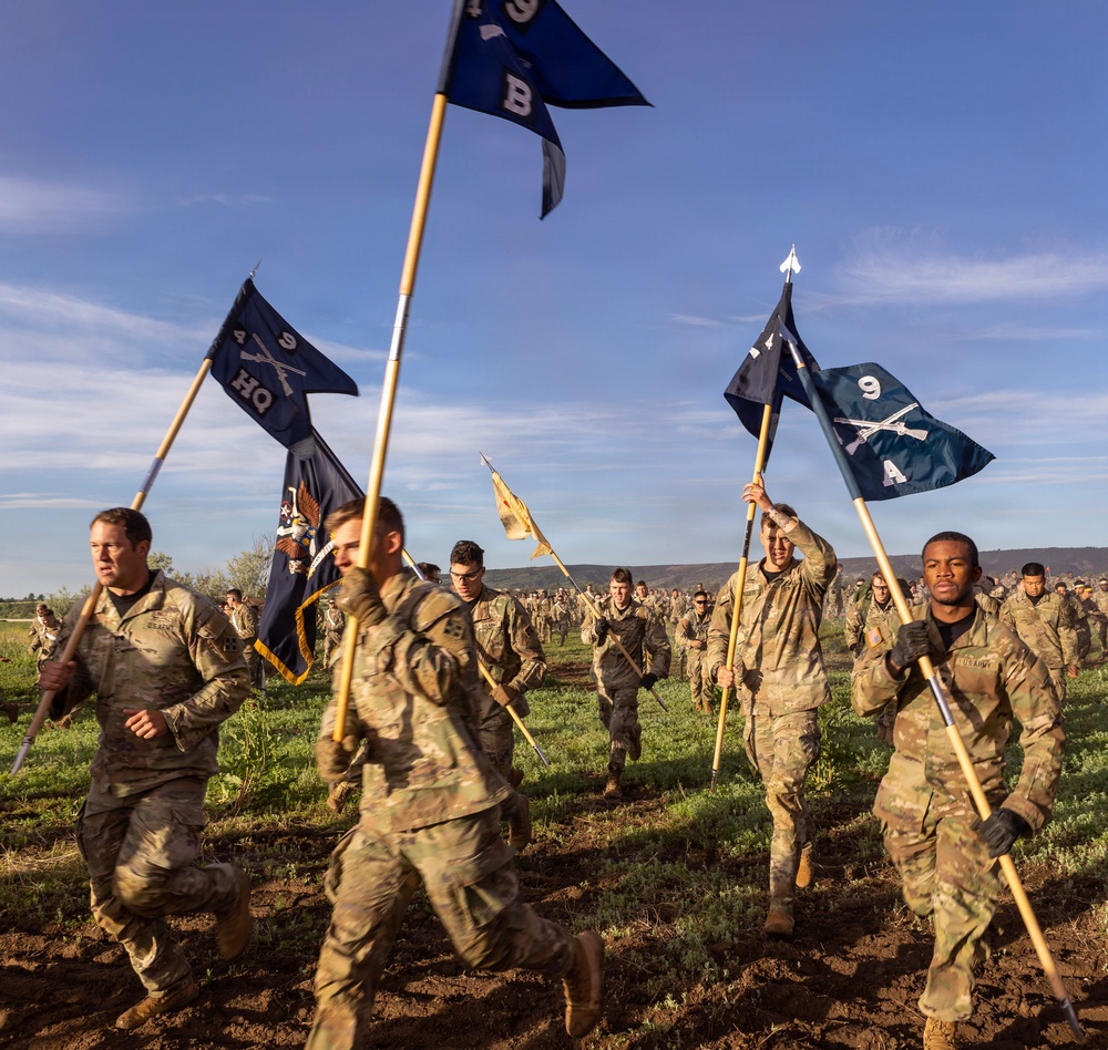 4th Infantry Division Physical Training Competition Commemorating the Battle of Kamdesh