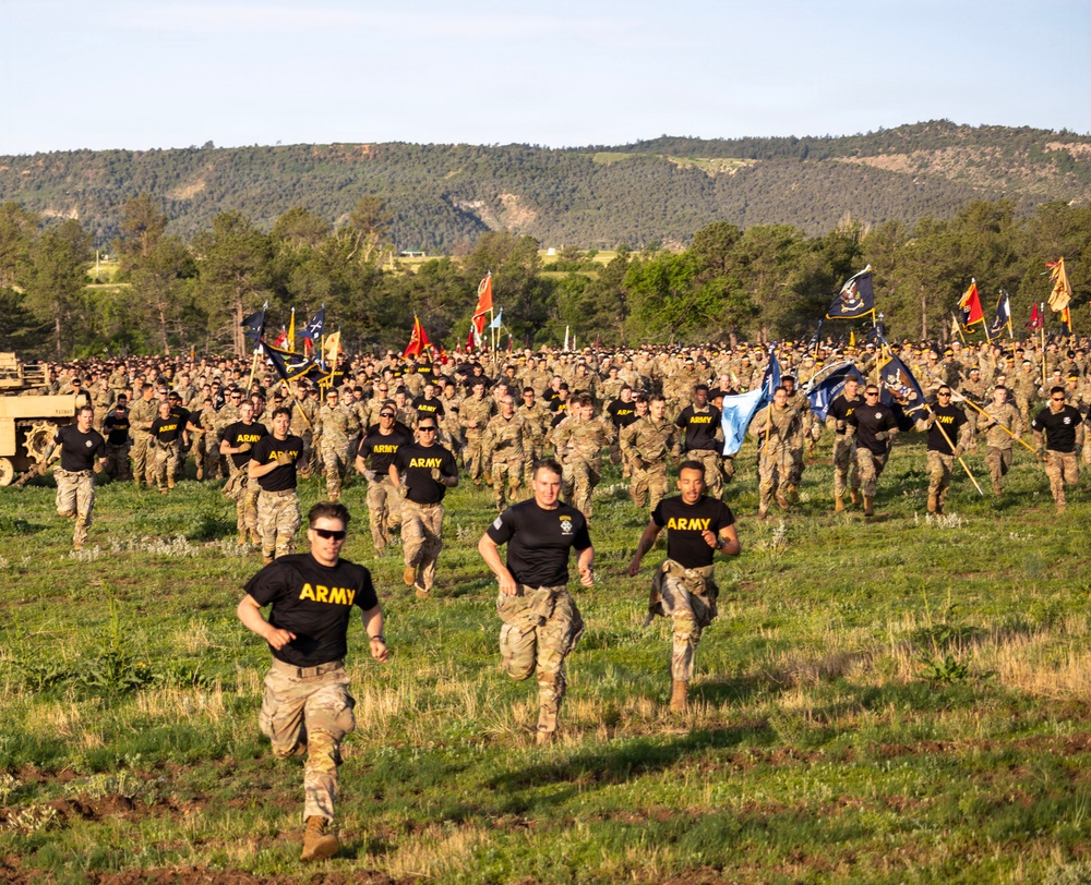 4th Infantry Division Physical Training Competition Commemorating the Battle of Kamdesh