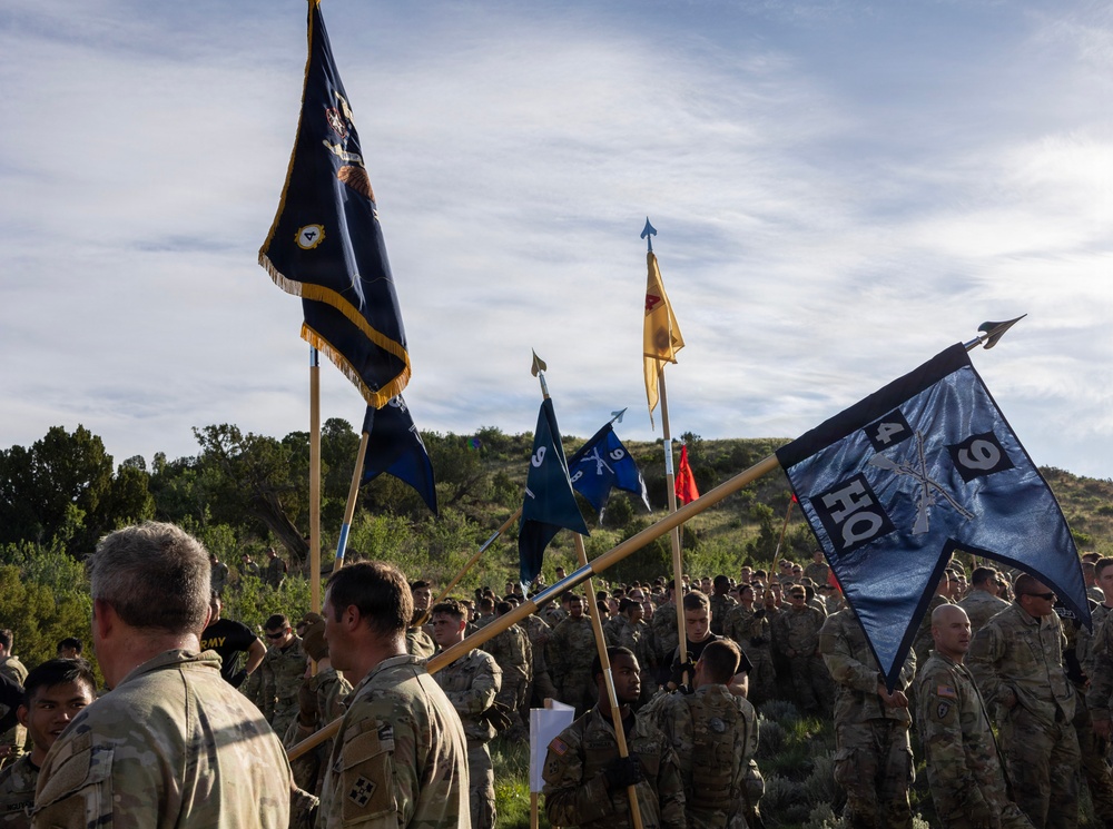 4th Infantry Division Physical Training Competition Commemorating the Battle of Kamdesh