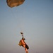 Military Freefall Students Jump Combat Equipment During Training