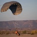 Military Freefall Students Jump Combat Equipment During Training