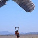 Military Freefall Students Jump Combat Equipment During Training