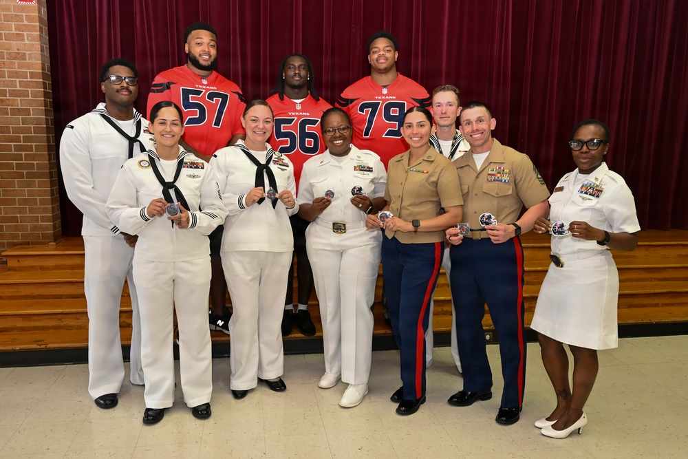 Houston Texans Reading Event