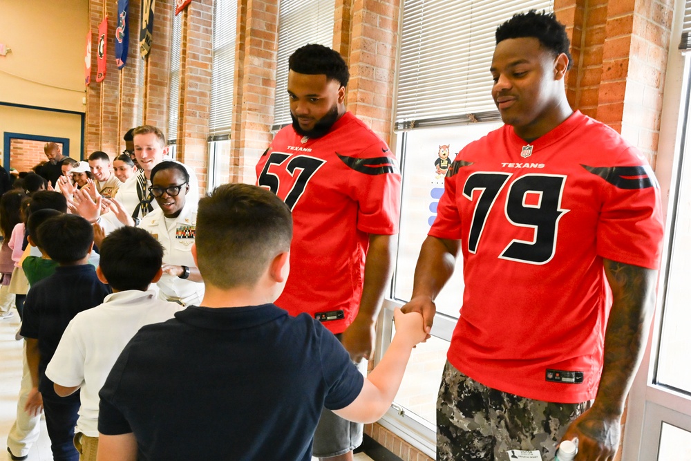 Houston Texans Reading Event