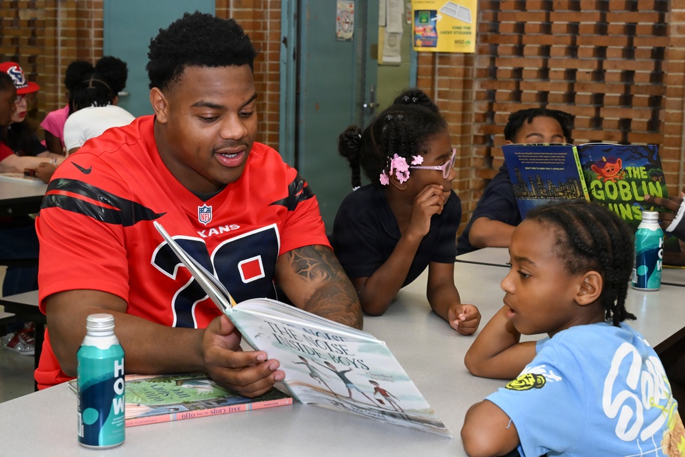 Houston Texans Reading Event