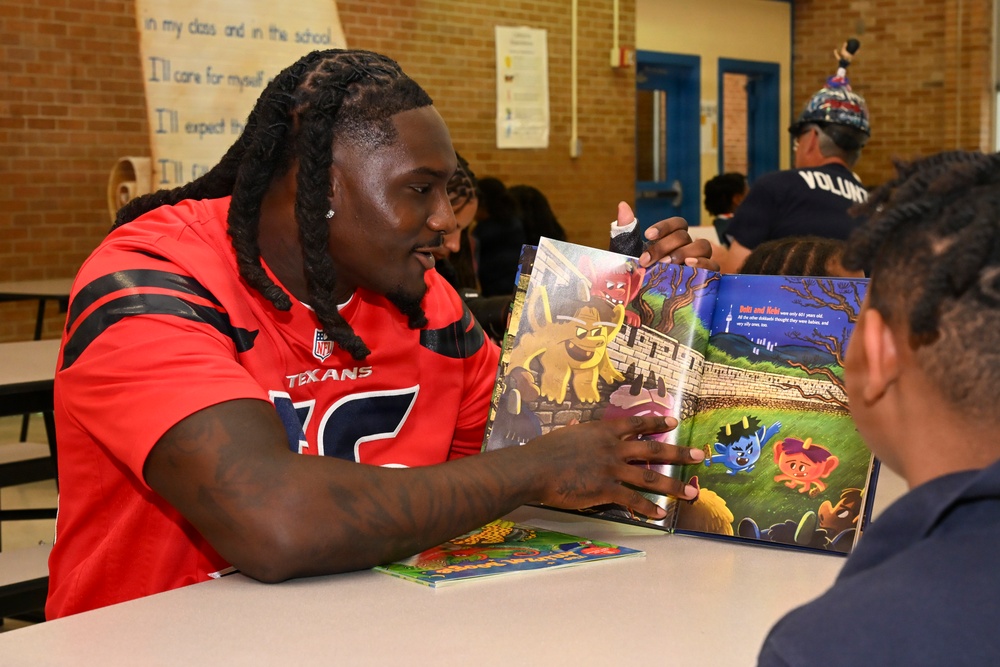 Houston Texans Reading Event