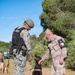 U.S. Sailors and Spanish marines conduct military working dog training